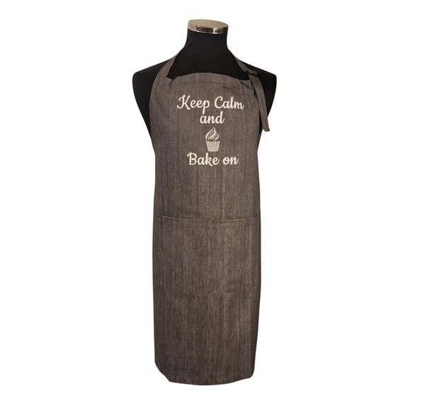 Denim Apron for Women UK – front view