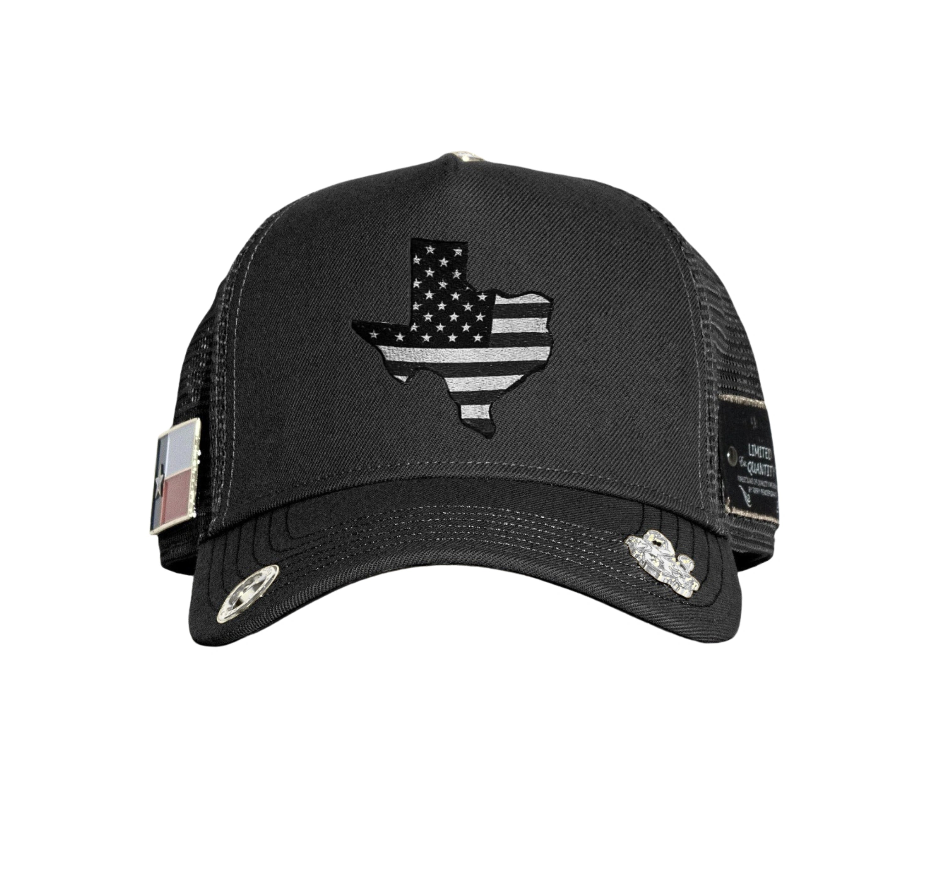 Black Texas Trucker