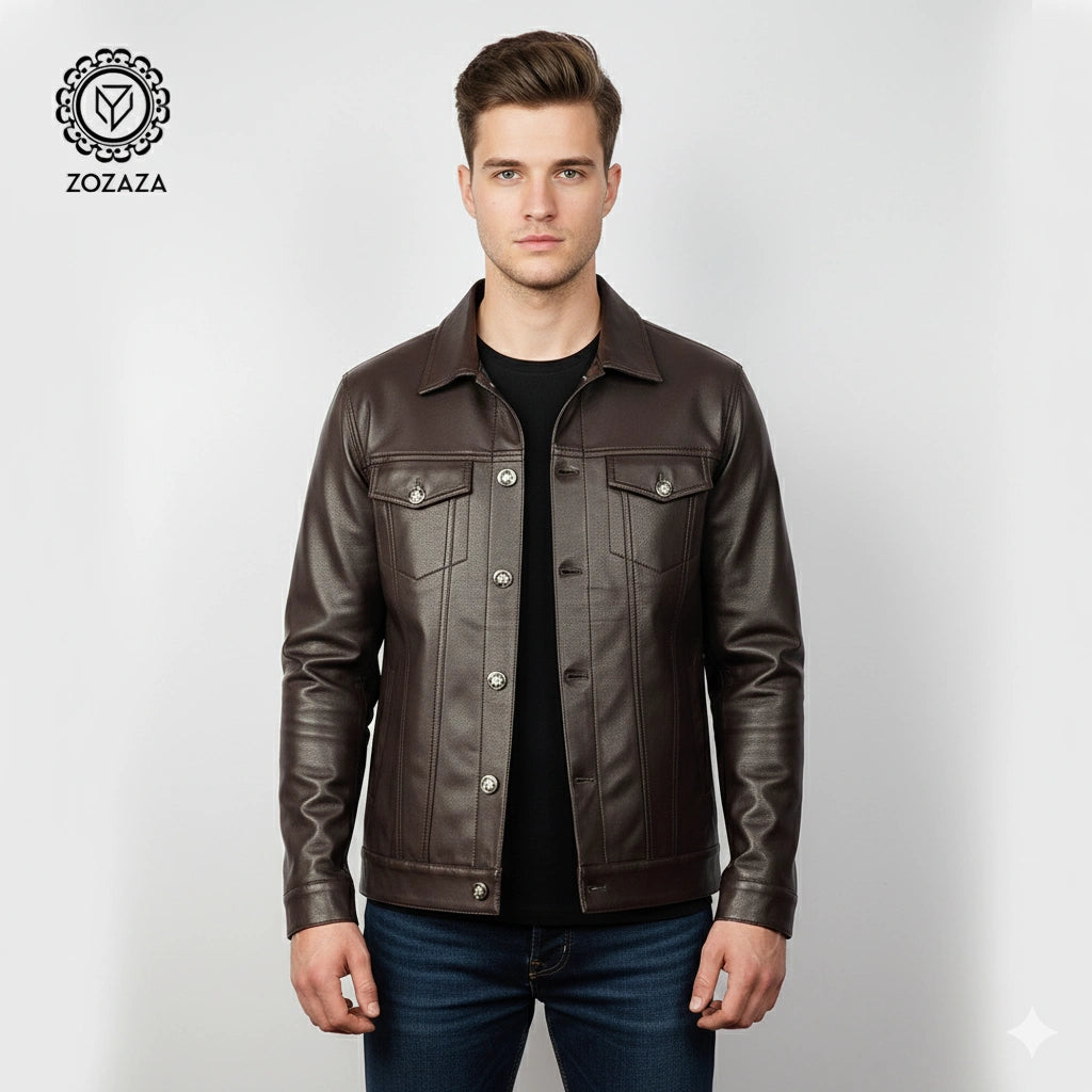 Brown Leather Jacket