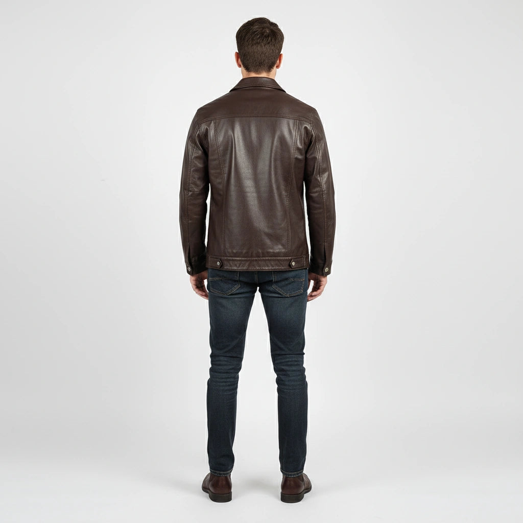 Brown Leather Jacket