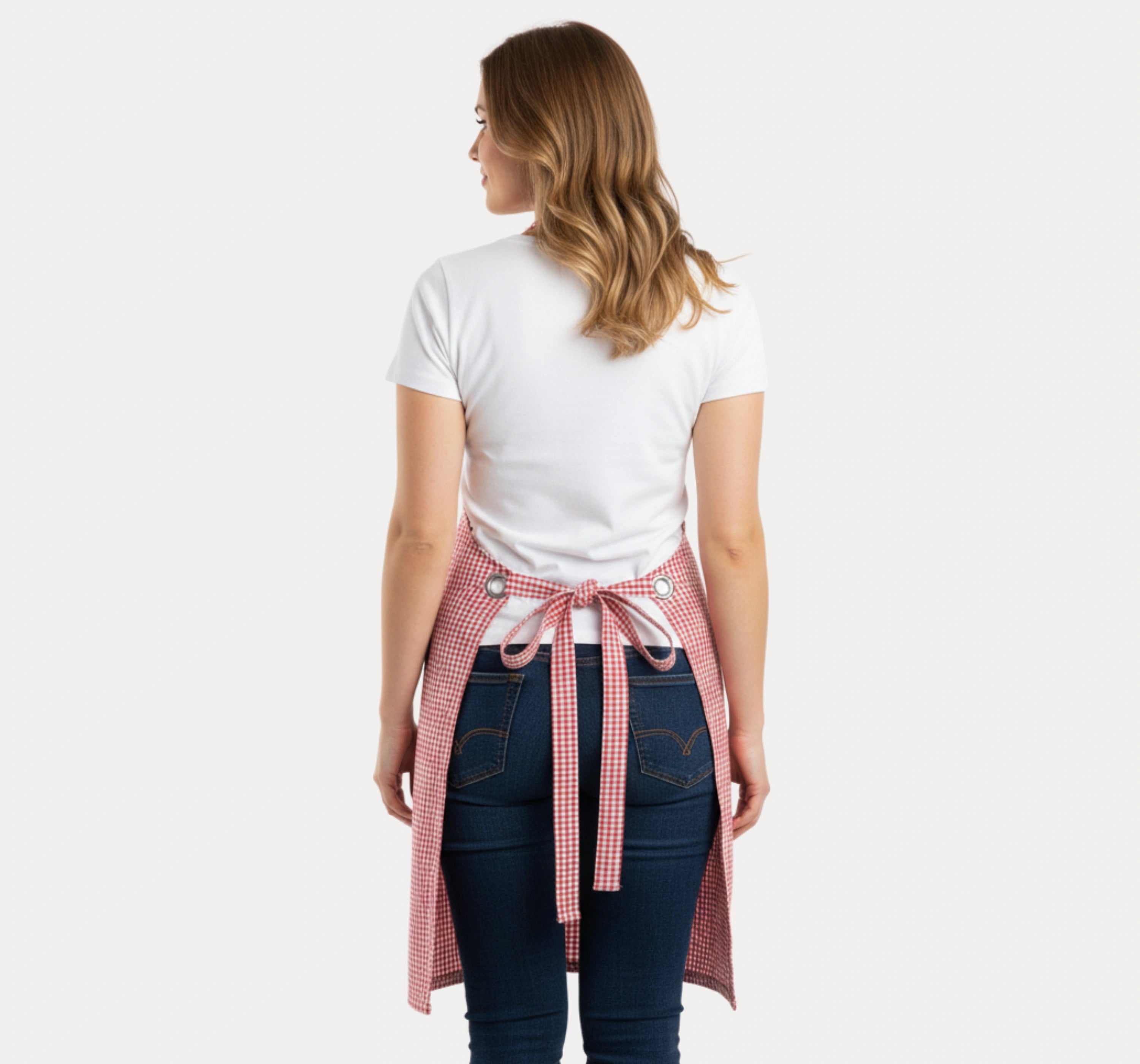 The Gilded Checker Apron