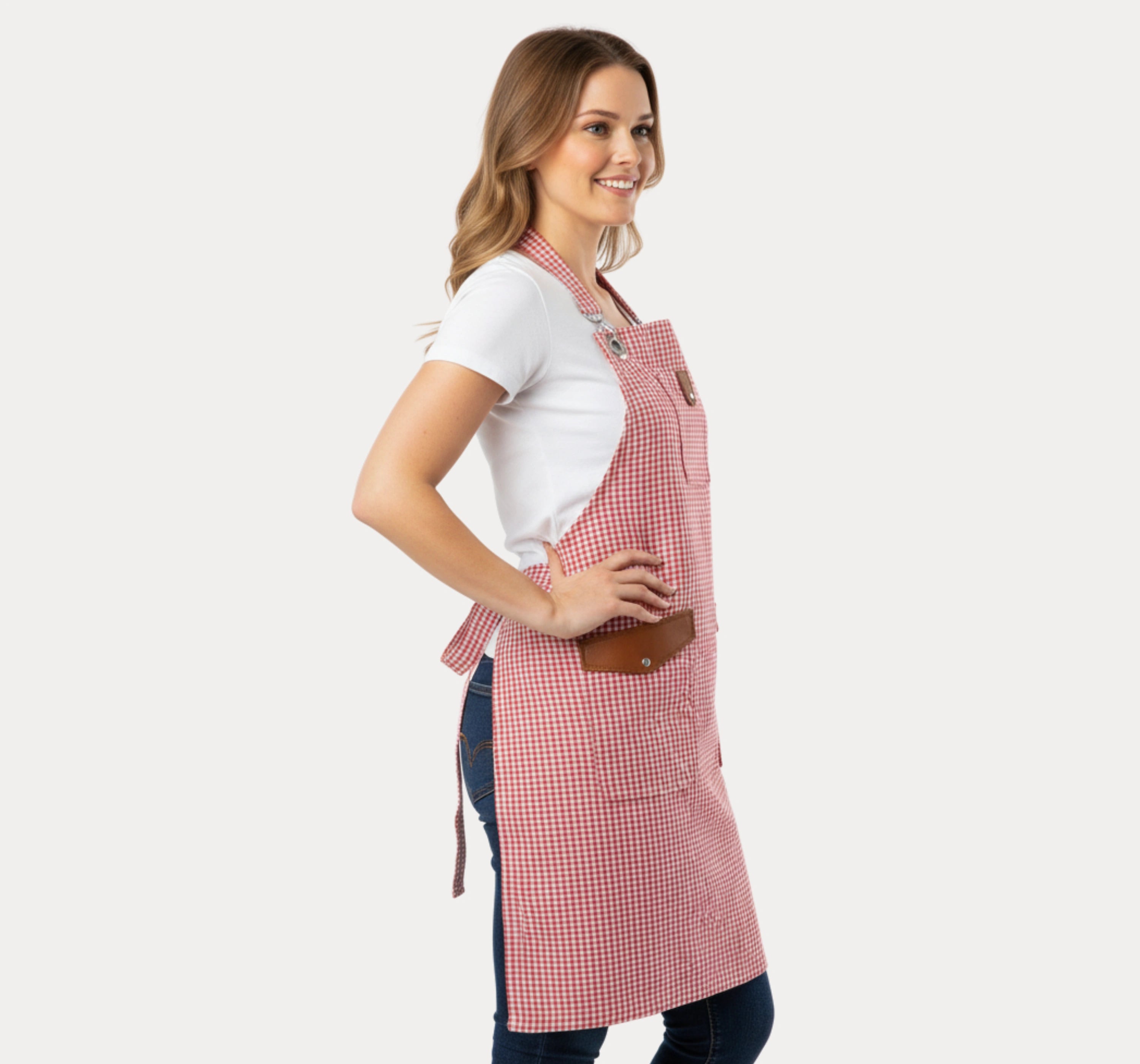 The Gilded Checker Apron