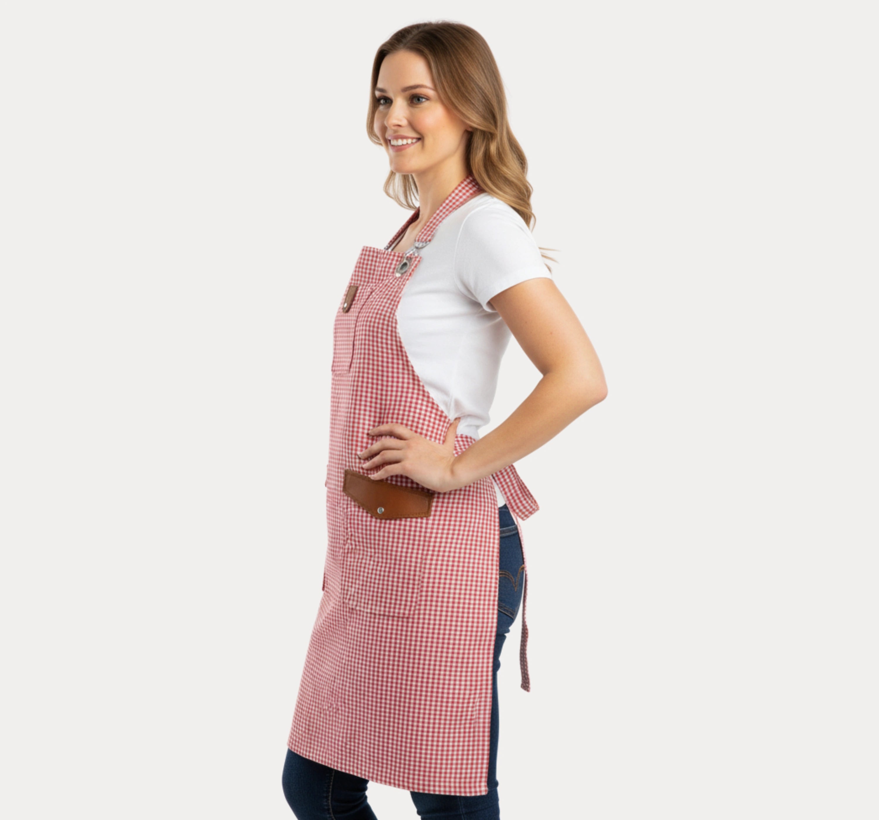 The Gilded Checker Apron