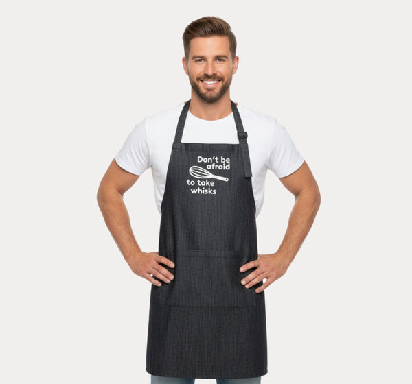 Personalised Aprons UK folded flat lay