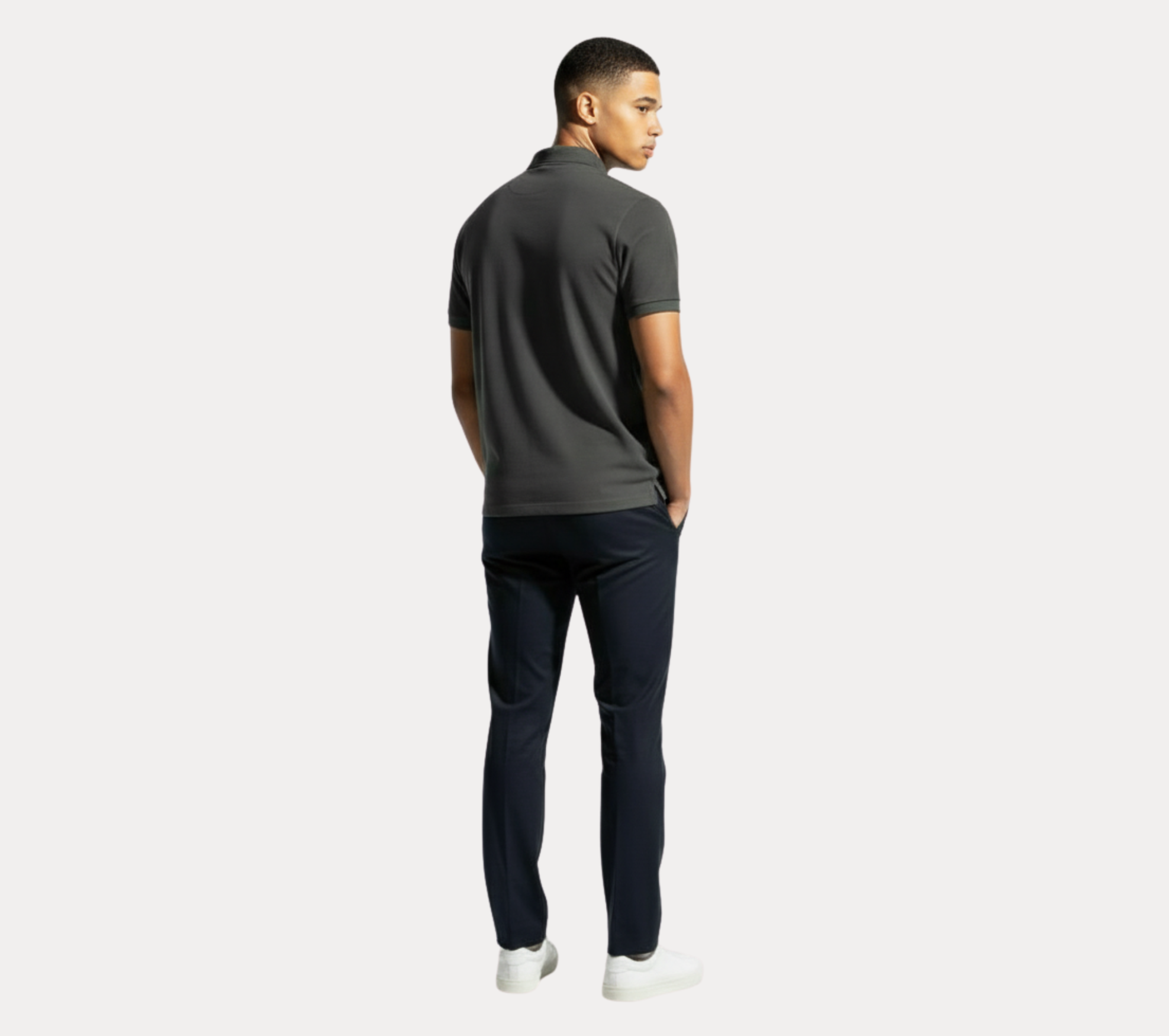 Gray Polo Shirt