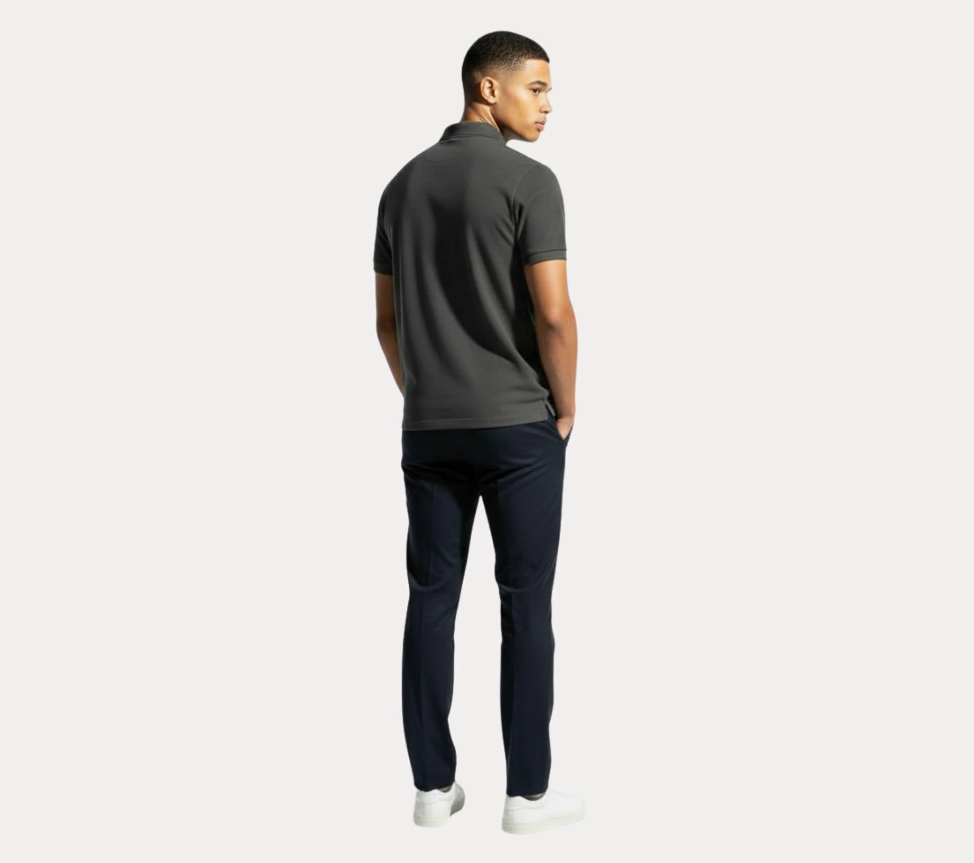 Gray Polo Shirt