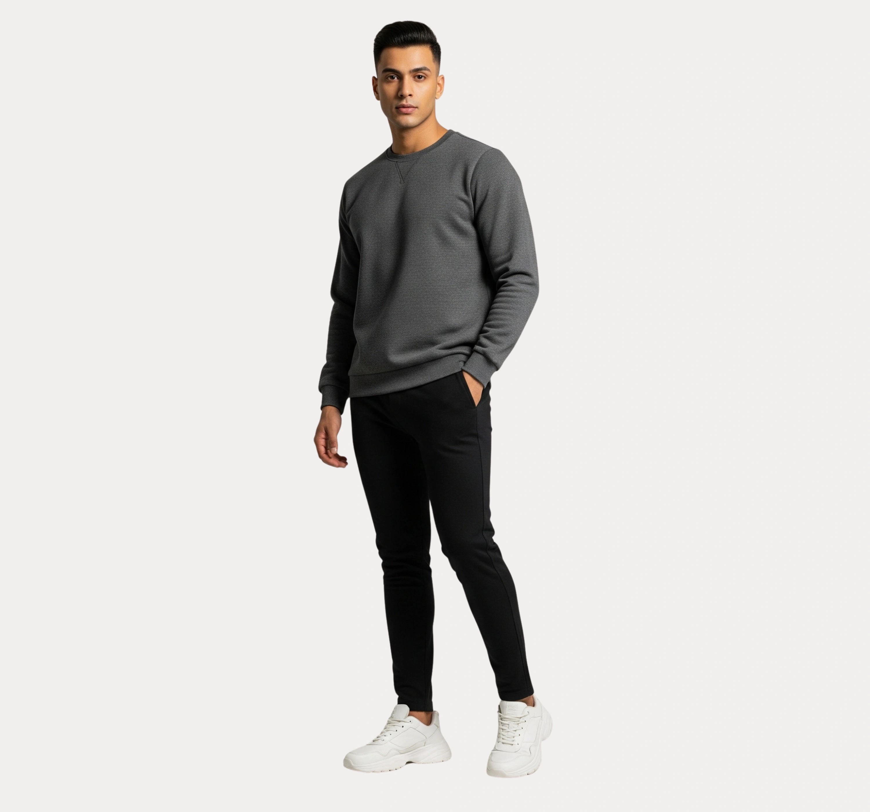 Men's Dark Gray Sweatshirt
