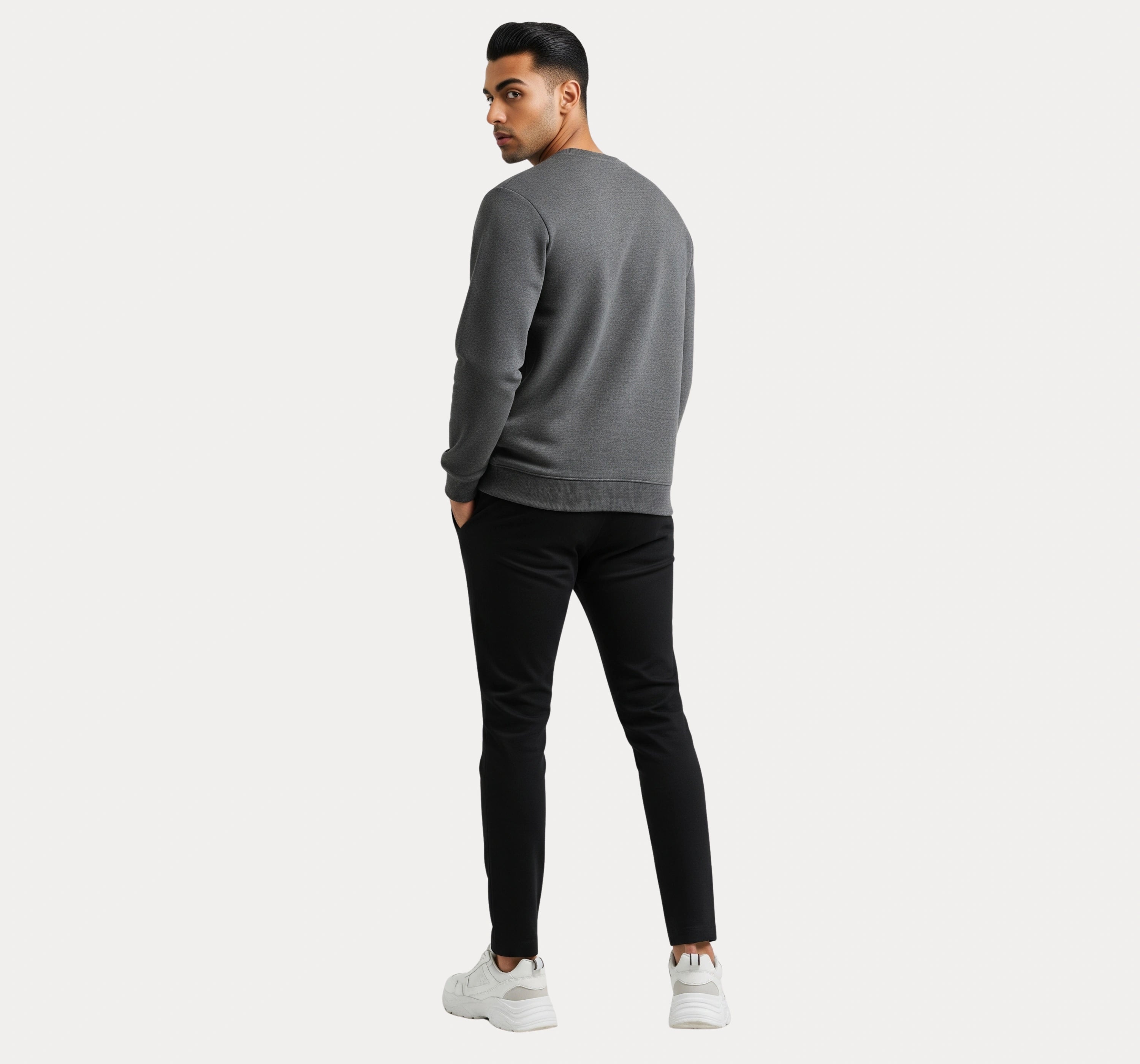 Men's Dark Gray Sweatshirt