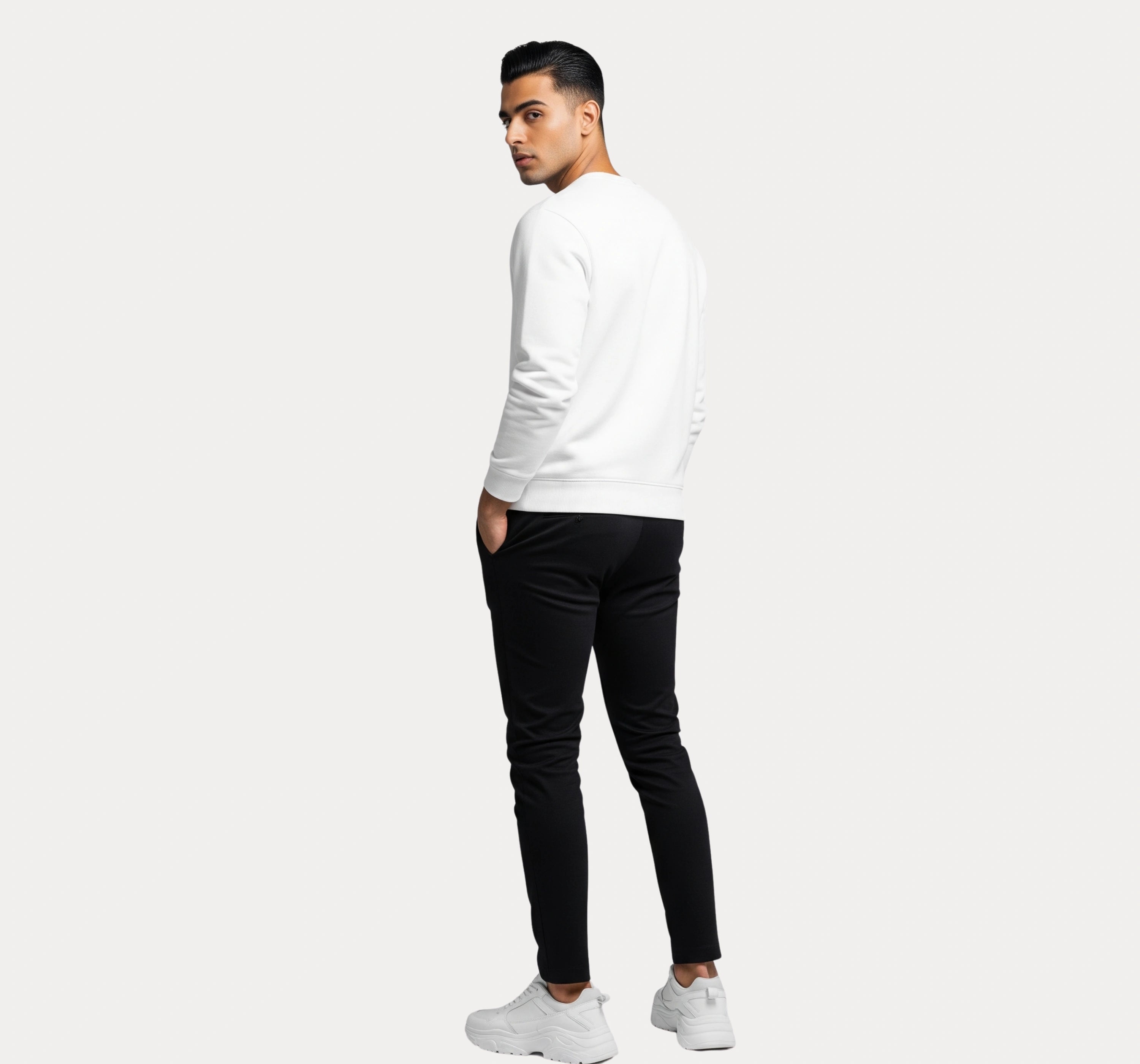 Men's White Sweatshirt