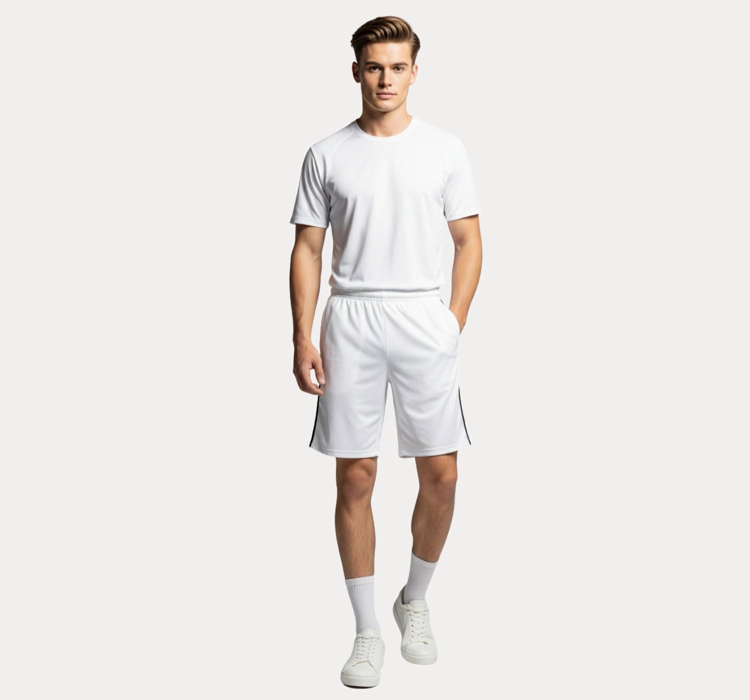 Men's White Shorts