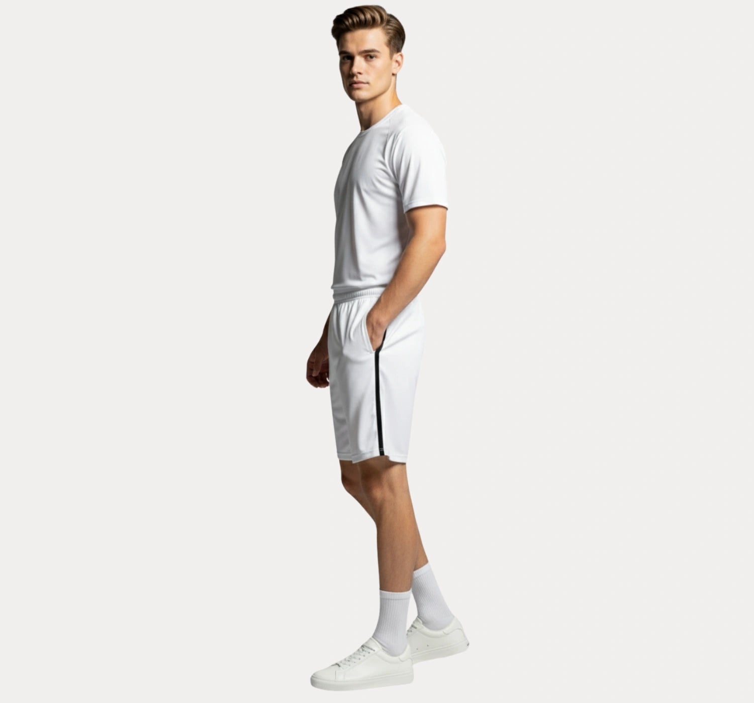 Men's White Shorts