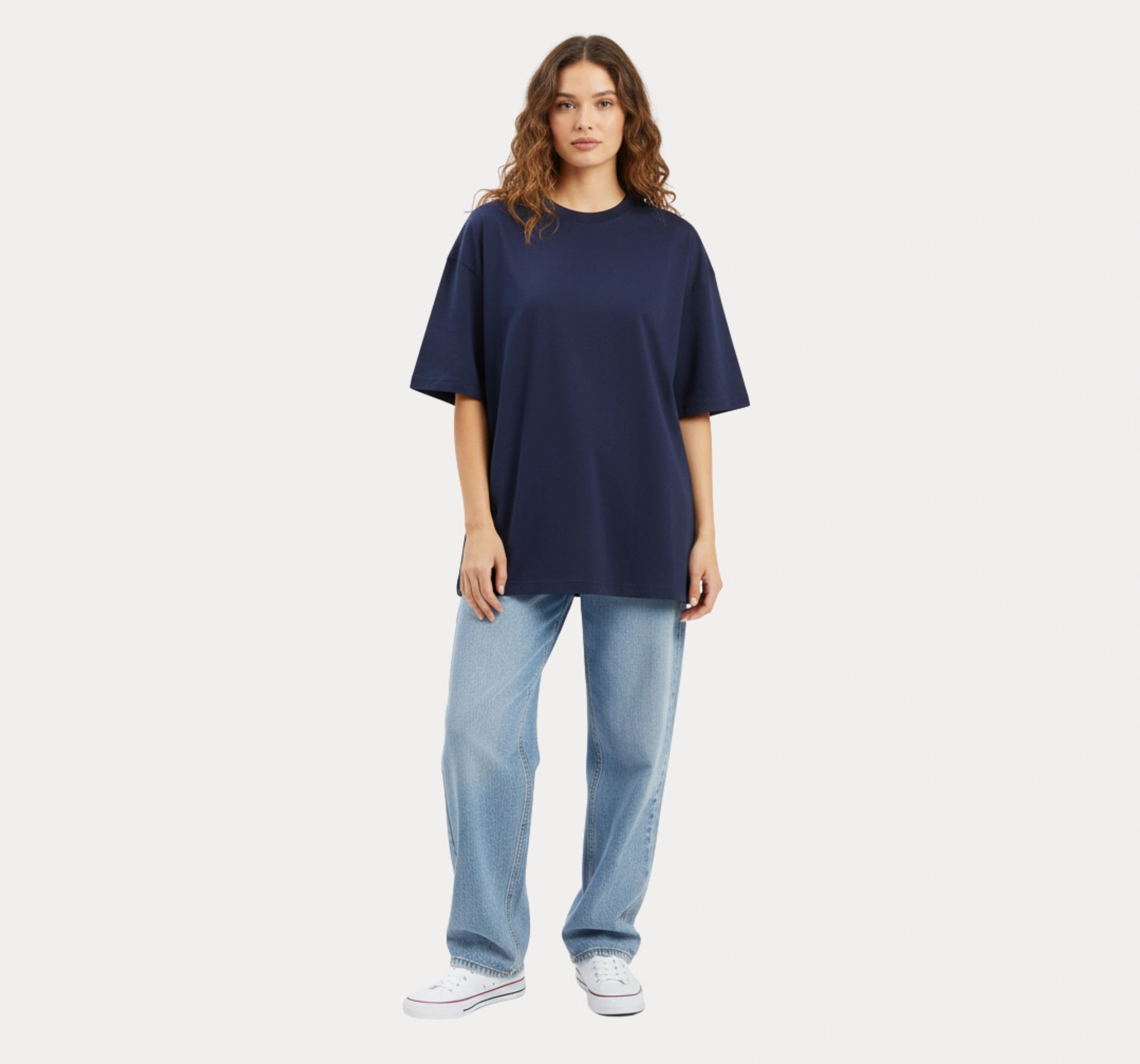 Navy Oversized Tee