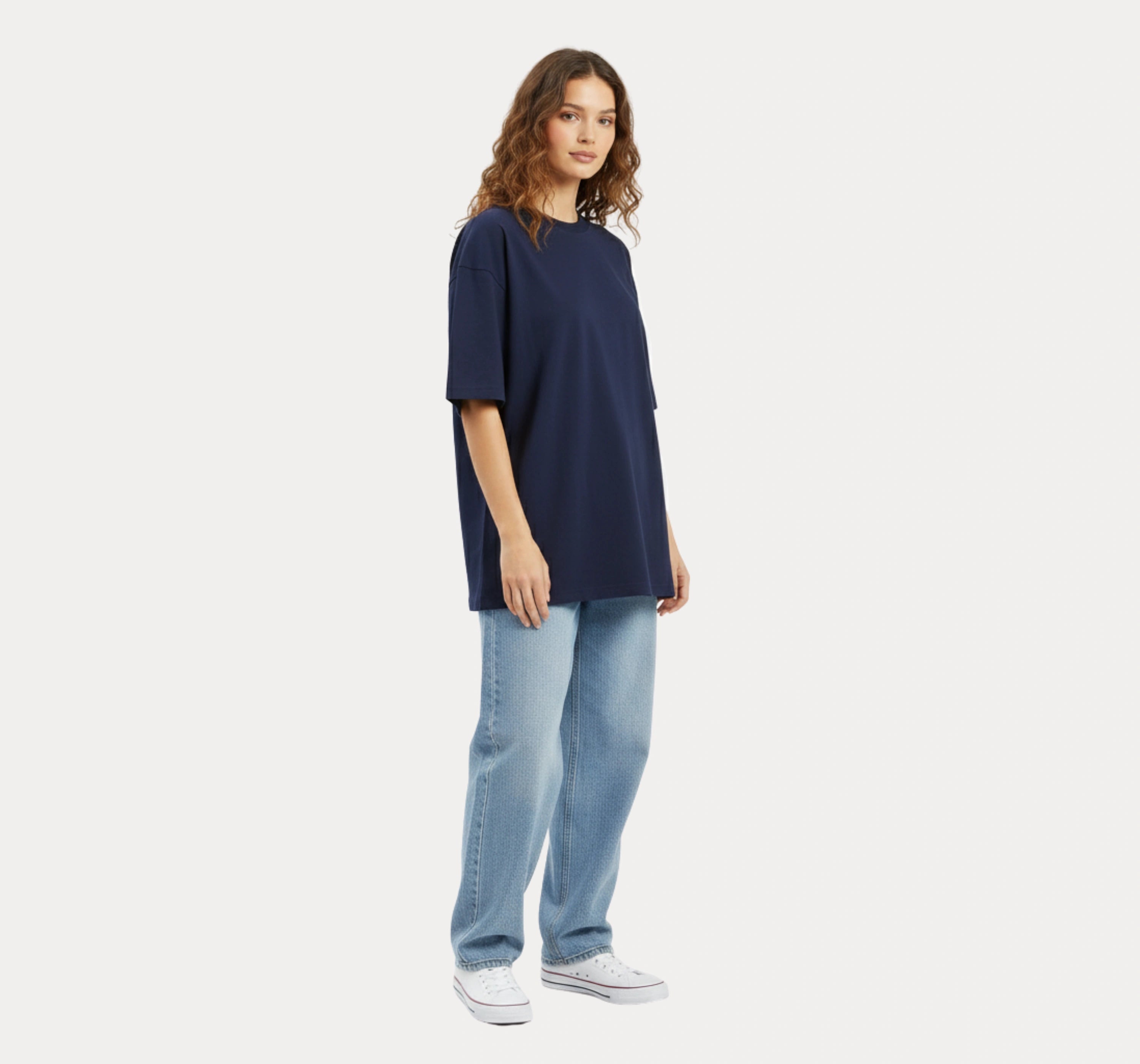 Navy Oversized Tee