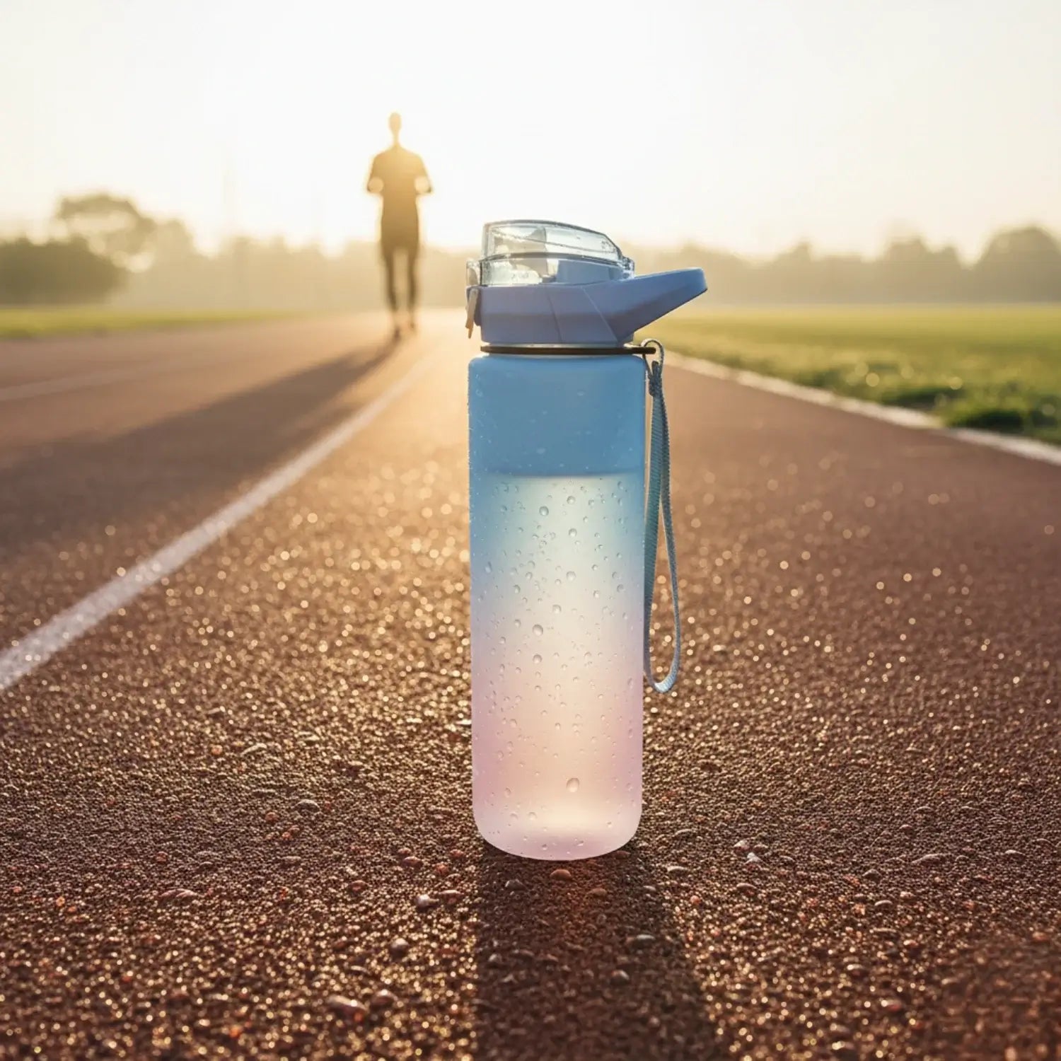 Zozaza Sunrise Glow Bottle – BPA-free, stylish and durable, best water bottle for workout UK.