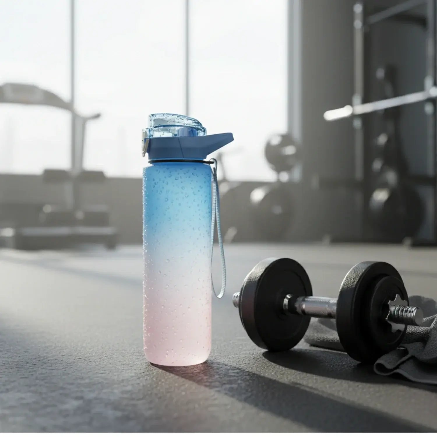 Eco-friendly leak-proof gym bottle, the best water bottle for workout UK by Zozaza.