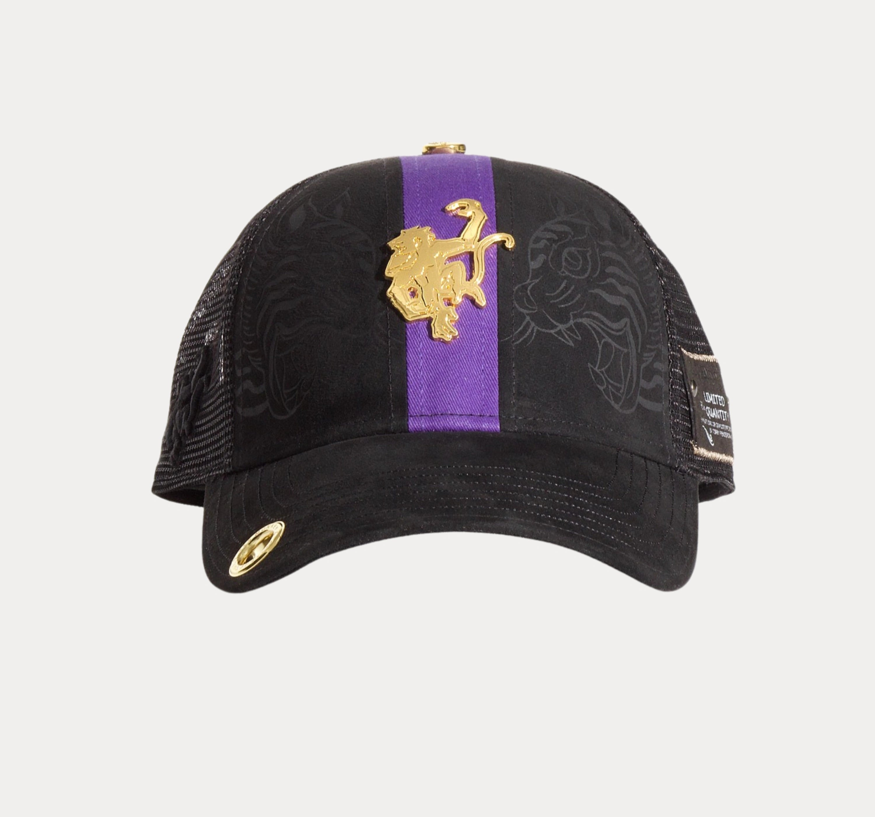 Purple Racer Cap left