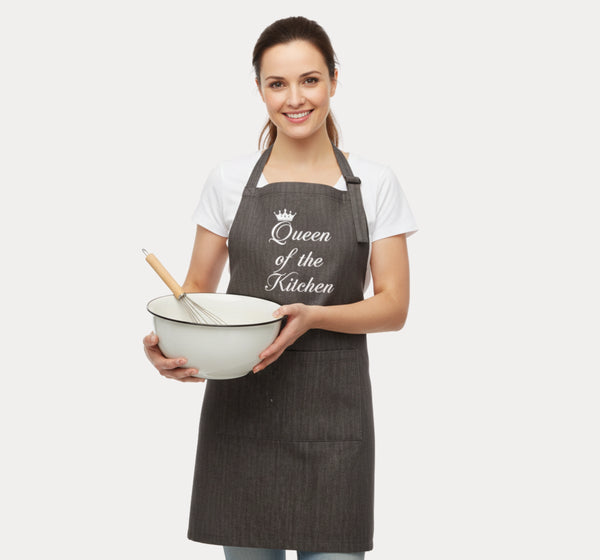 Housewife Apron with Pockets UK – lifestyle kitchen shot