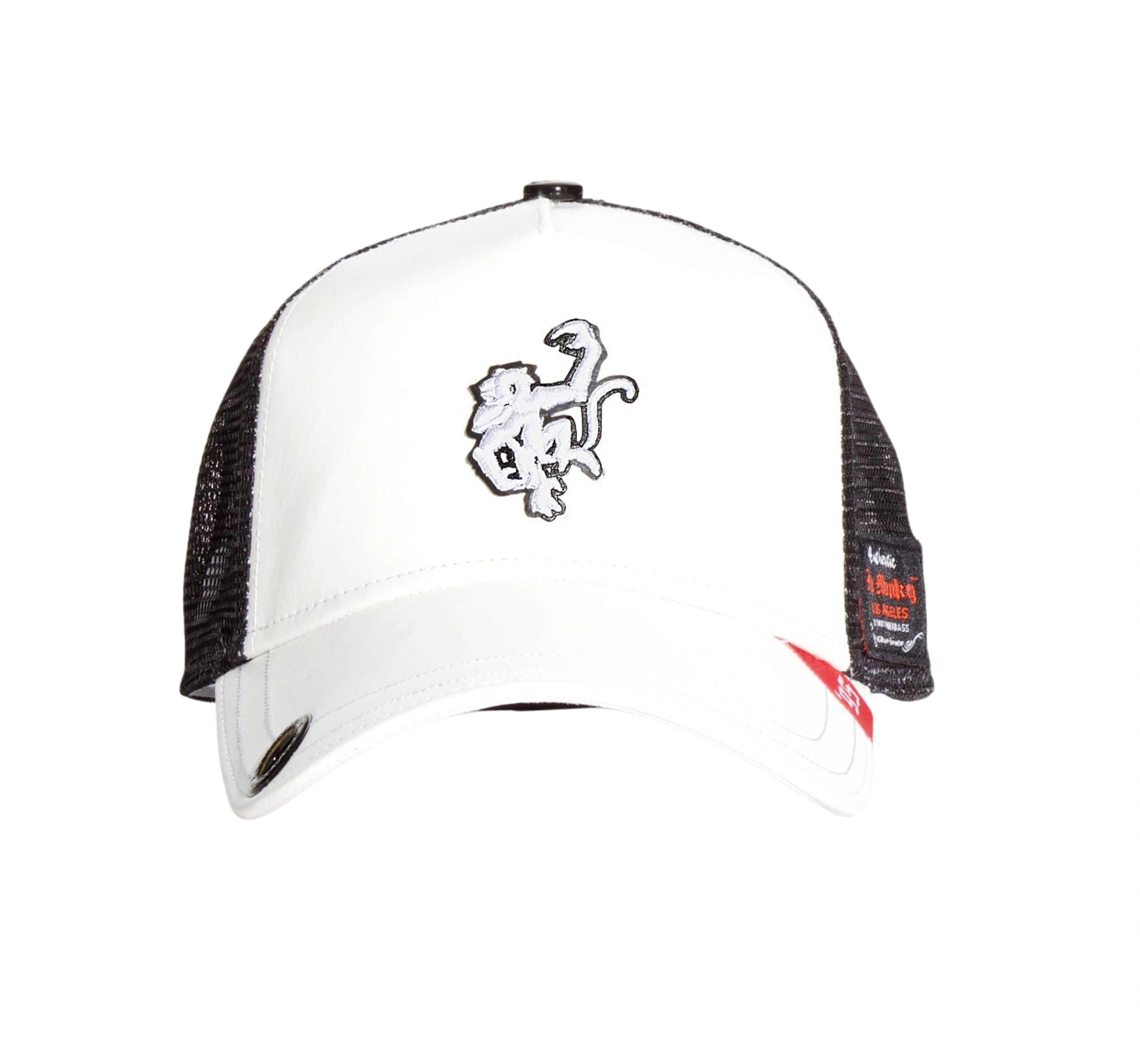 Red Monkey White Mesh