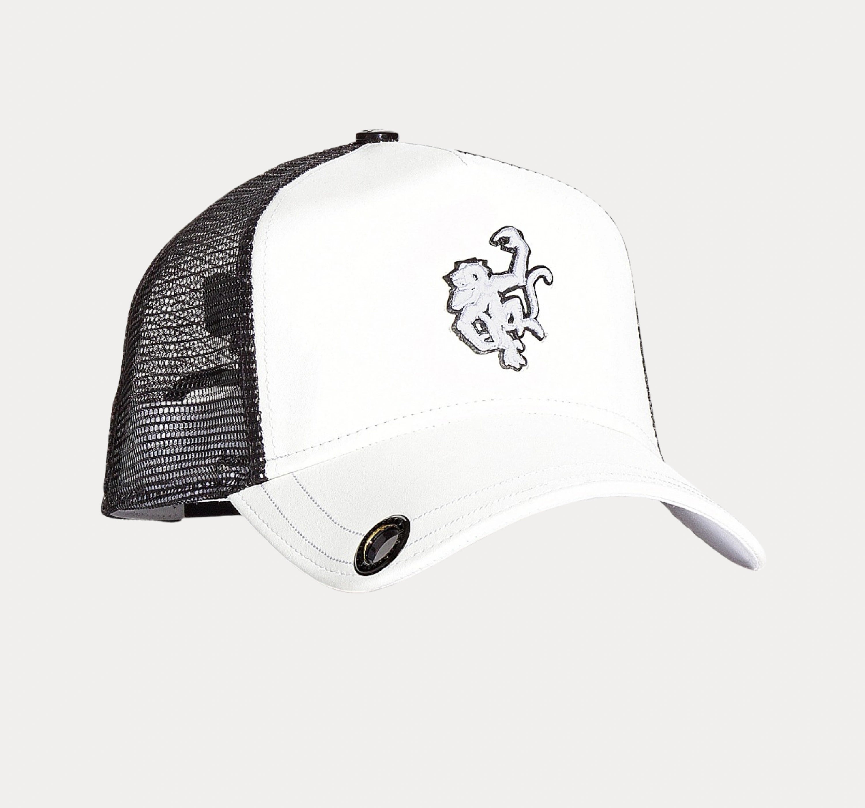 Red Monkey White Mesh
