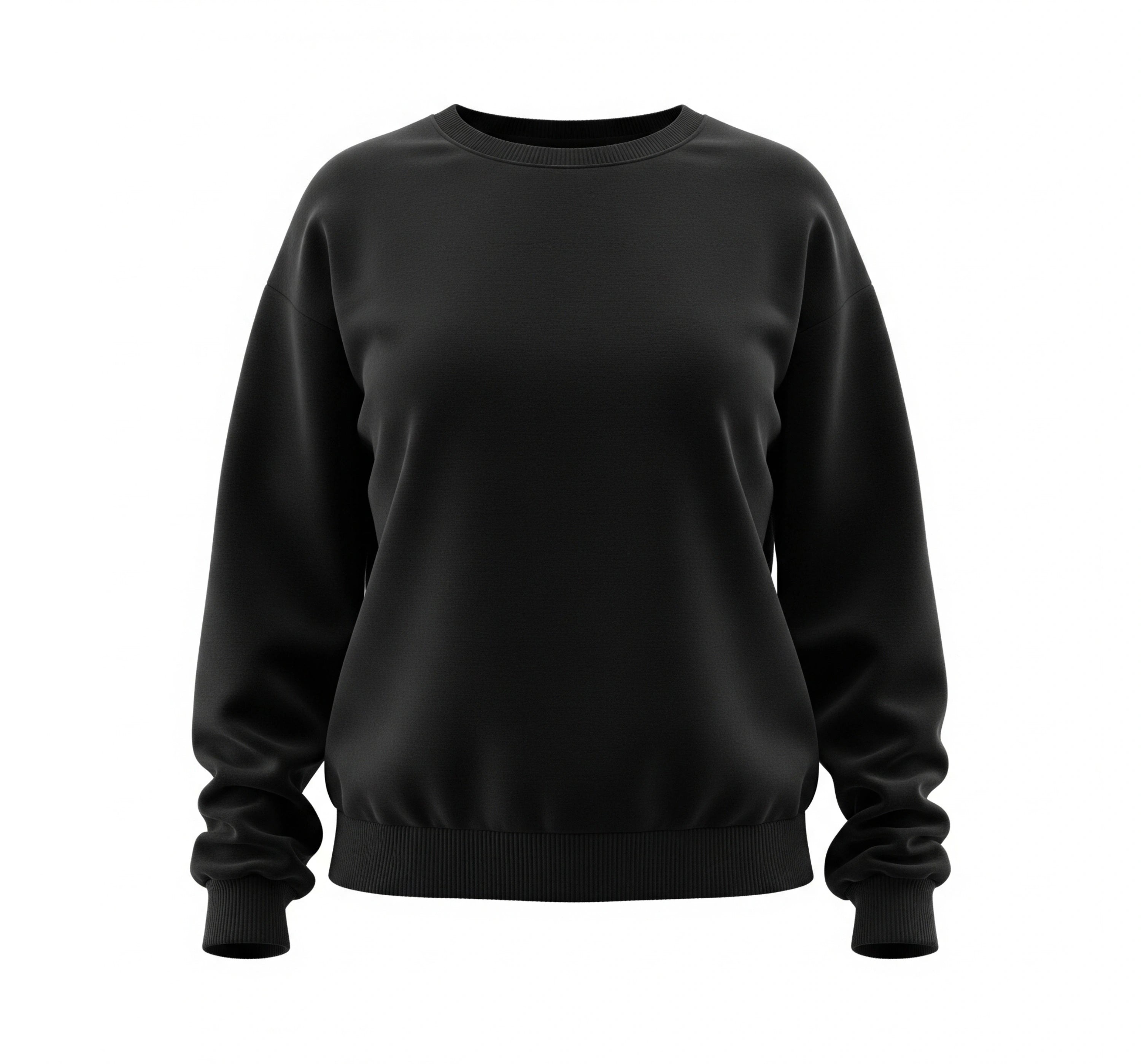 Casual Black Sweatshirt