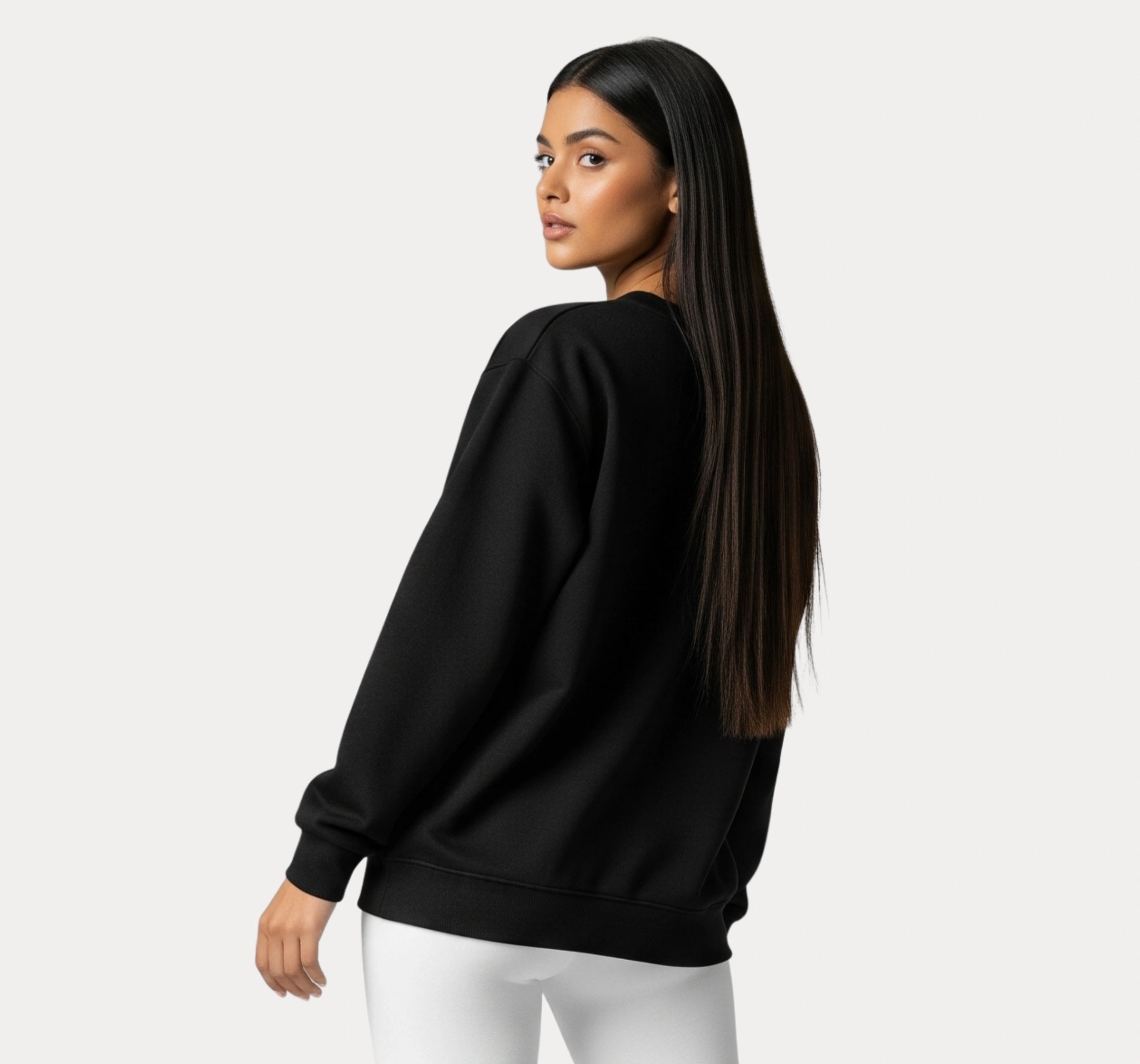 Casual Black Sweatshirt