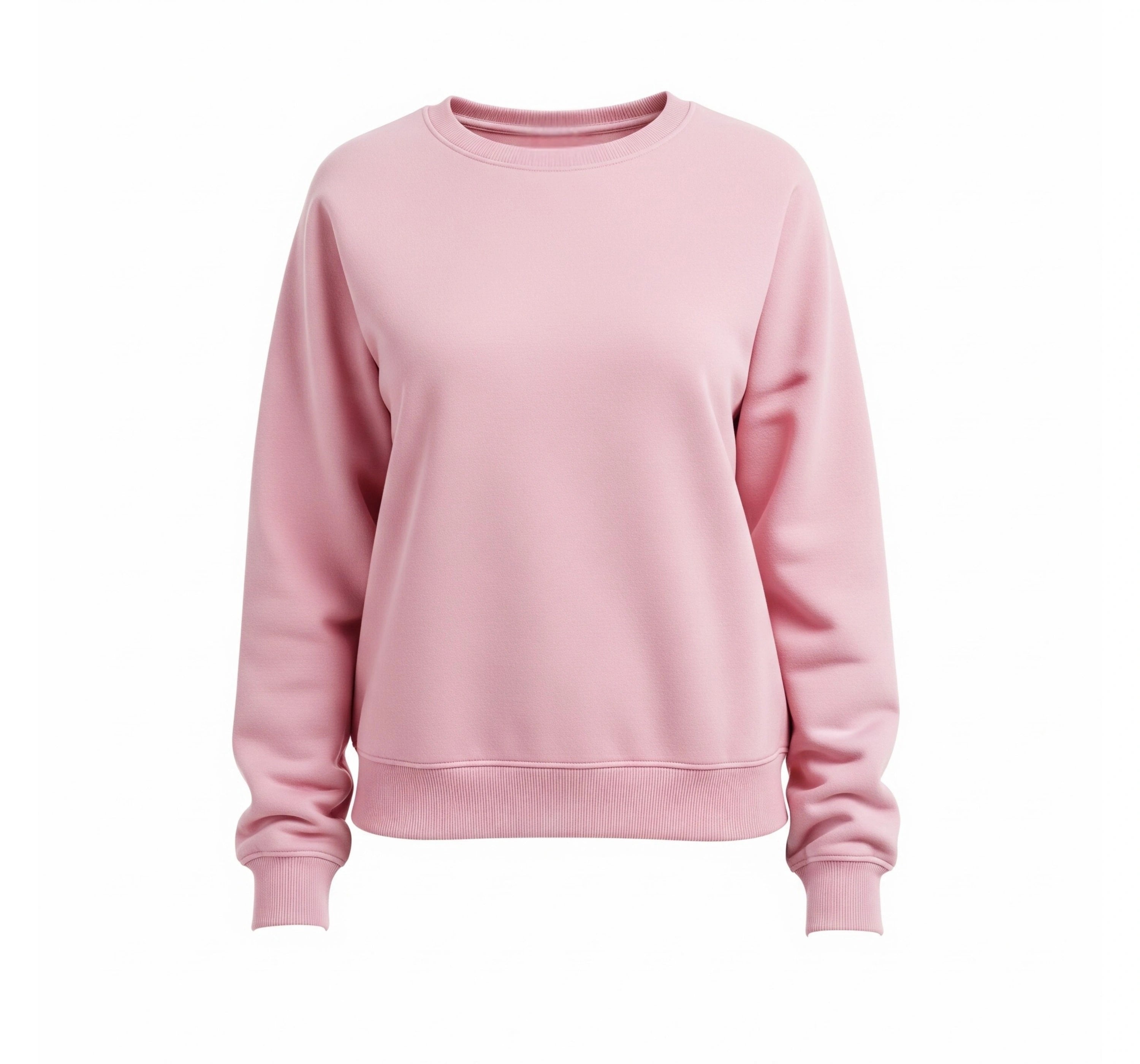 Casual Pink Sweatshirt