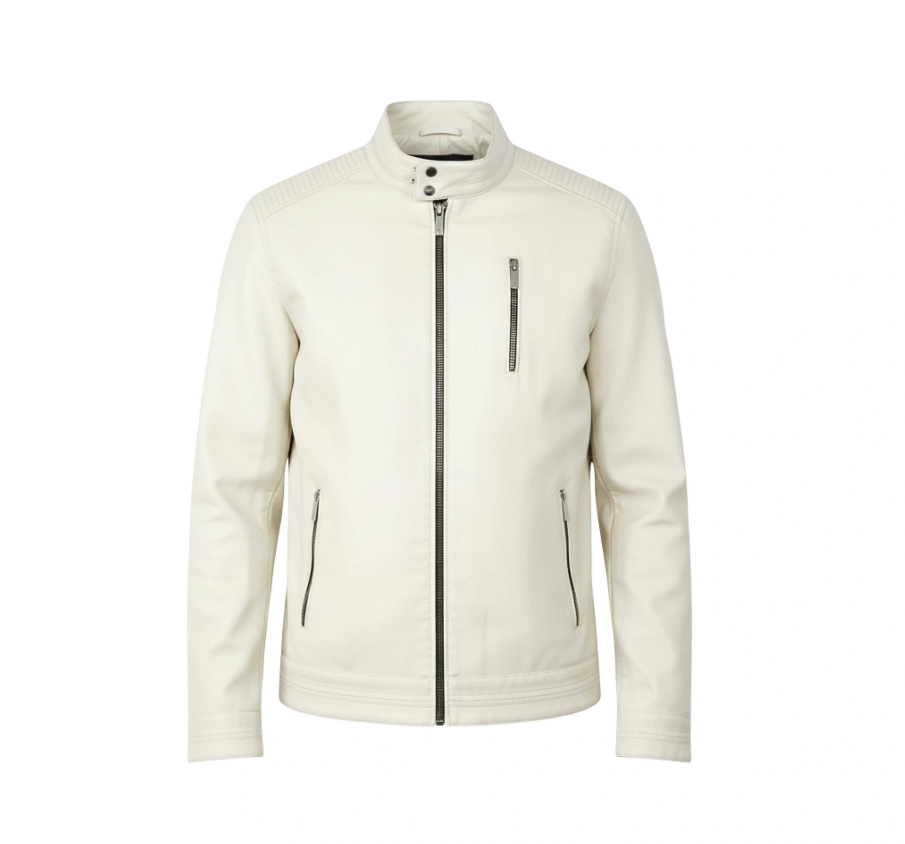 White Leather Jacket