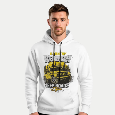 Country Rough Jeep Roads Safari Hoodie