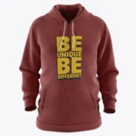 Be Unique Be Different Hoodie black